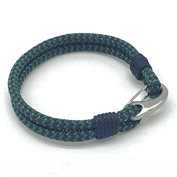 NAUTICAL  armbånd - Green/Navy-Navy NS