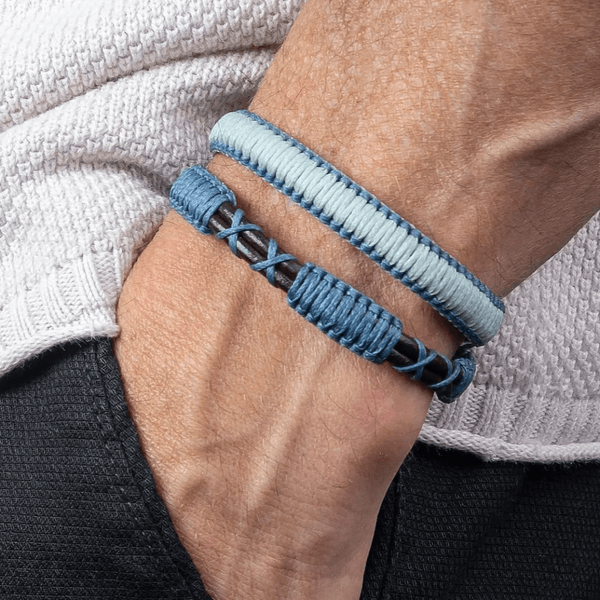 Surfer Herrearmb&aring;nd Reversible Grey-Indigo