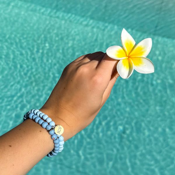 "Baby Blue" Mission bracelet