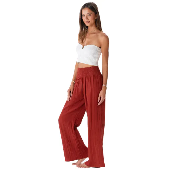 "Seaside Spice" Wide leg Pants 